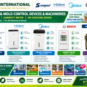 Moisture & Mold Control Devices & Machineries