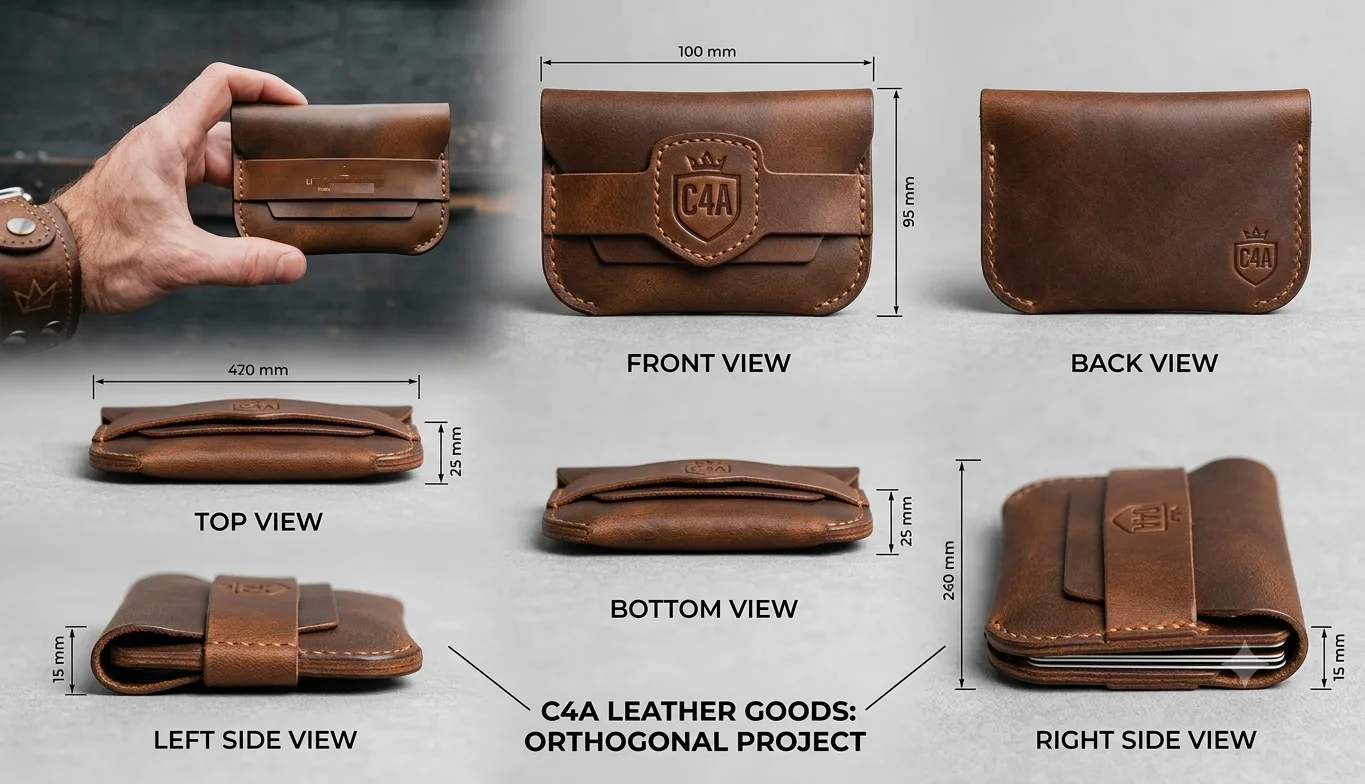 Vanguard Flap Card Wallet - IGC- 090