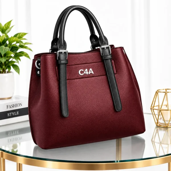 Structured Tote Bag-00999 - Image 3