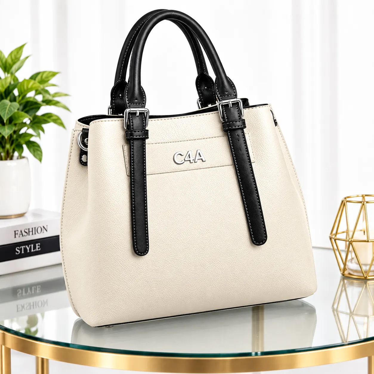 Structured Tote Bag-00999