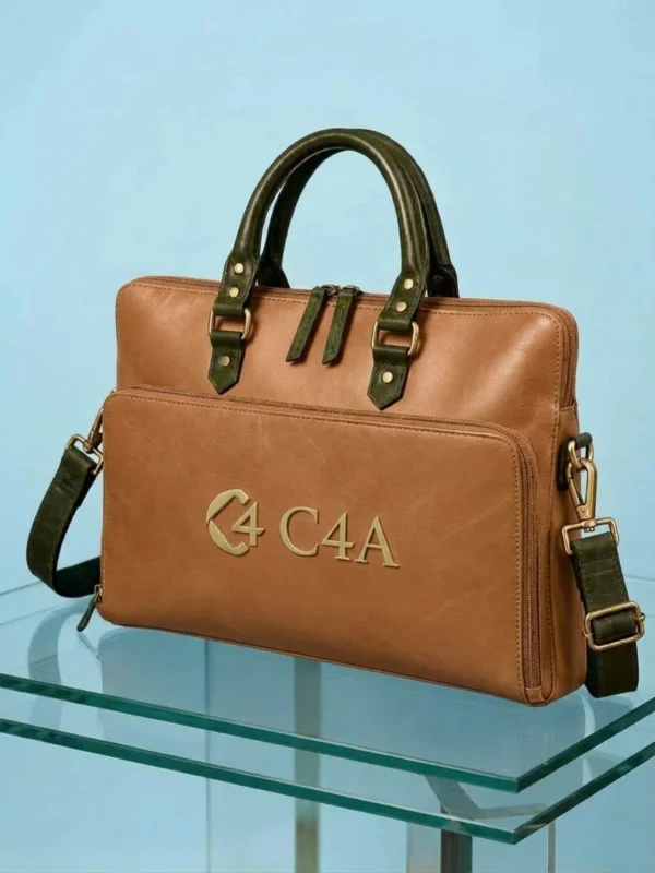 Executive Business Briefcase / Laptop Bag-76989 - Image 4