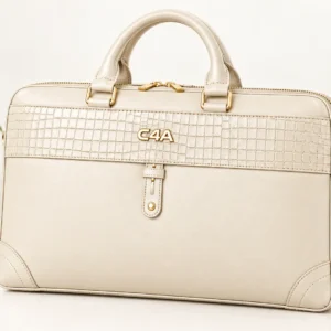 C4A® Sovereign Executive Leather Briefcase-8776