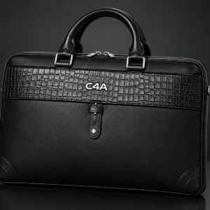Sovereign Executive Leather Briefcase-345
