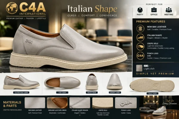 Premium Leather Shoes - 4 - Image 2