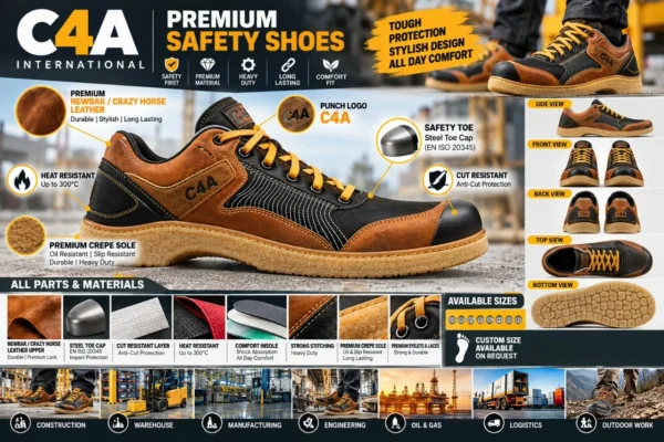 Safety Shoe crape Sole-01 - Image 2