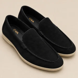 C4A Sorrento Hand-Stitched Suede Slip-On Driving Loafers-78
