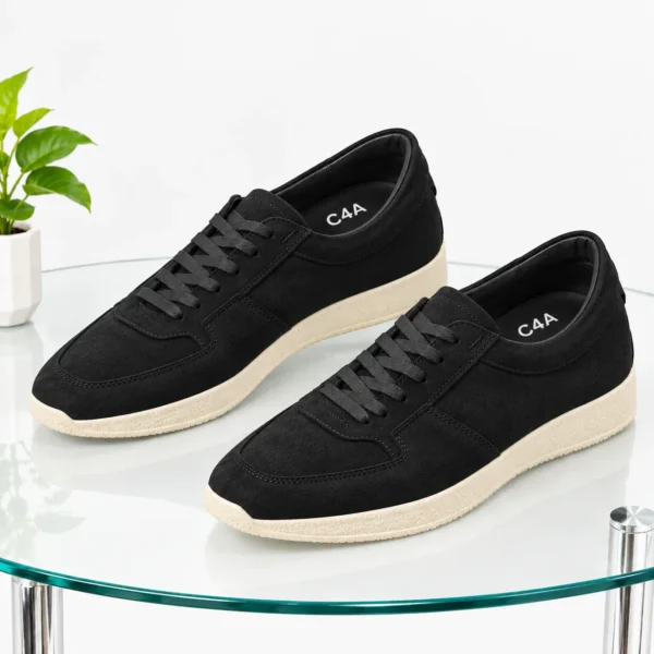 C4A Urban Suede Low-Top Gum Sole Sneaker-090 - Image 2