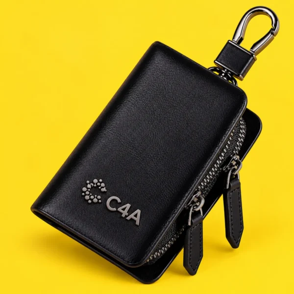 Sovereign Dual-Compartment Leather Key Organizer-098 - Image 4