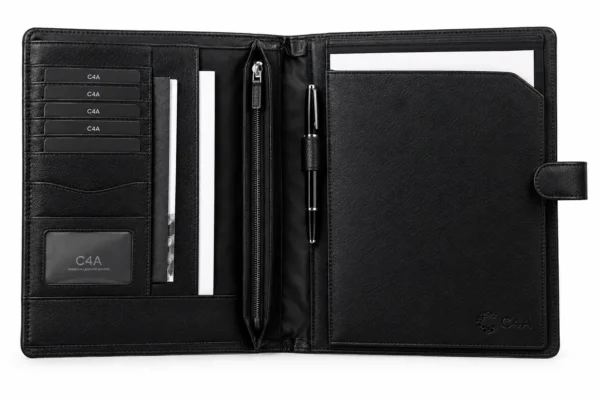 Leather Conference Portfolio & Travel Organizer-879 - Image 3