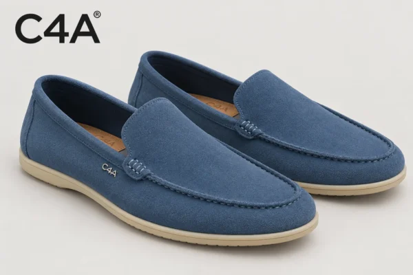 Riviera Unlined Suede Slip-On Loafers - 564 - Image 4