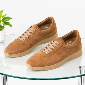 C4A Urban Suede Low-Top Gum Sole Sneaker-090