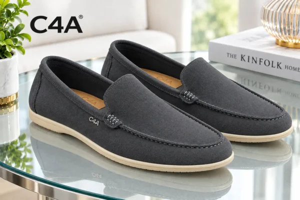 Riviera Unlined Suede Slip-On Loafers - 564 - Image 5